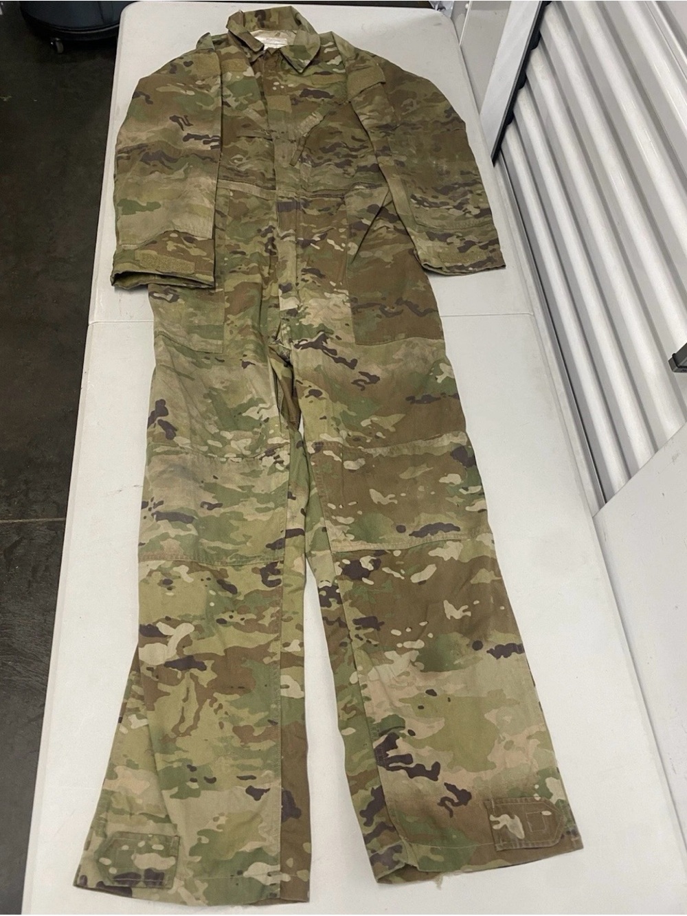 US Army Mechanics Multicam Medium Coveralls OCP Flame Resistant